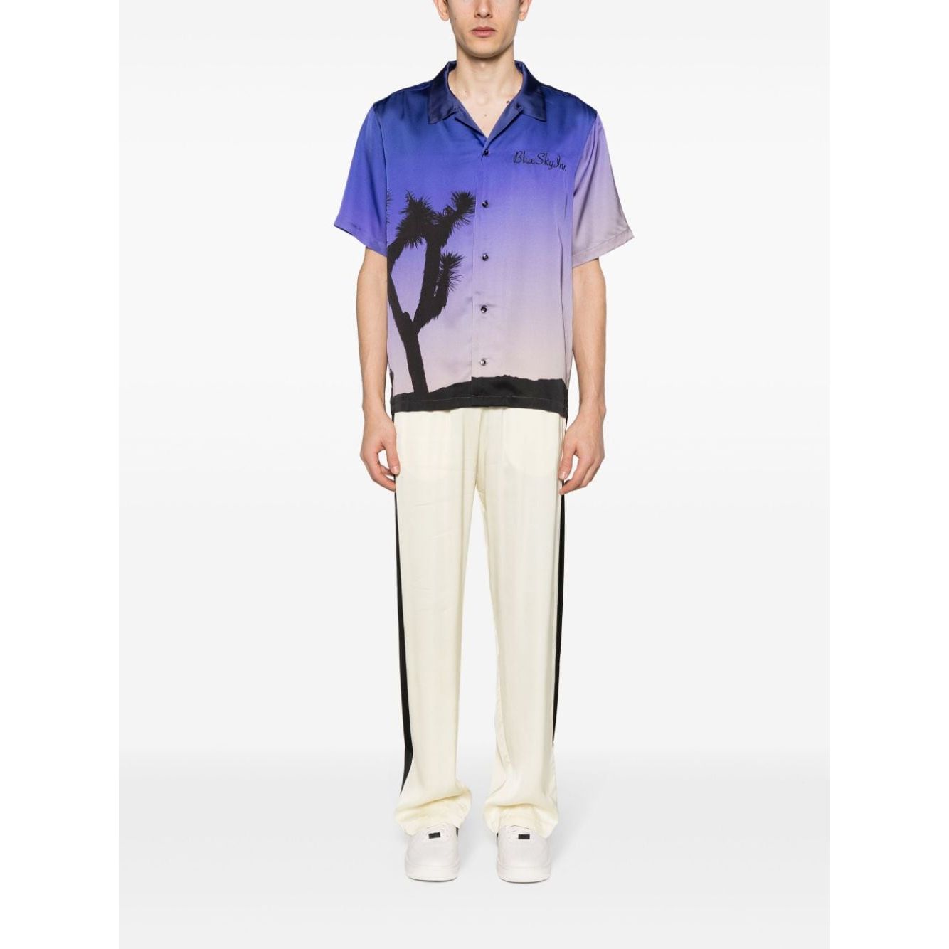 BLUE SKY INN Trousers Beige Trousers