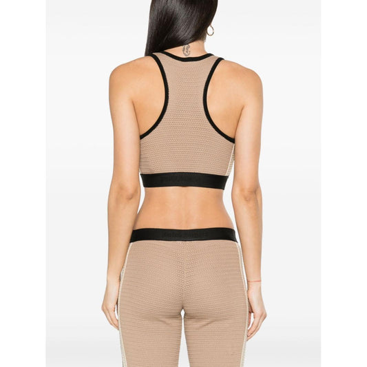 Palm Angels Top Beige PWHT001S24KNI0016410