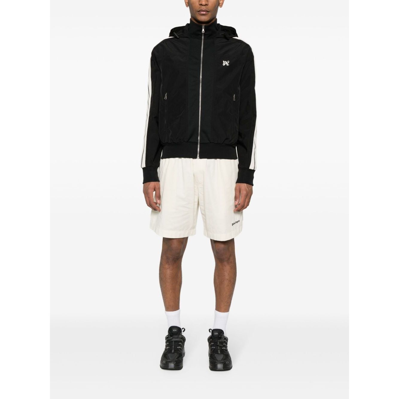 Palm Angels Jackets Black PMEA267R24FAB0011003