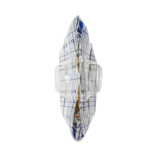 Burberry EKD logo-tag Transparent Tote Bag 8079639A4151