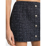 Alessandra Rich Skirts Blue FABX3634F42501844