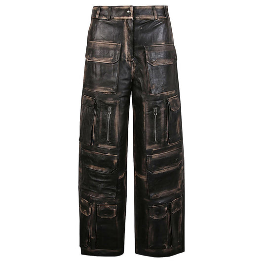 FERMAS.CLUB Trousers Black CARGOPANTSVINTAGEBLACK