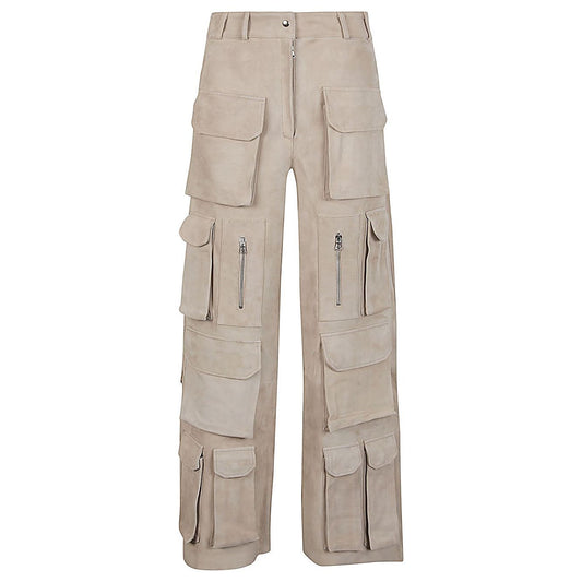 FERMAS.CLUB Trousers Beige CARGOPANTSSAND