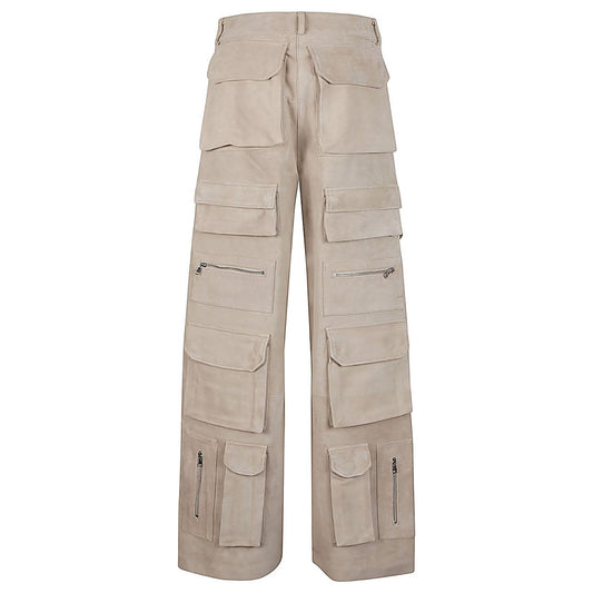 FERMAS.CLUB Trousers Beige CARGOPANTSSAND