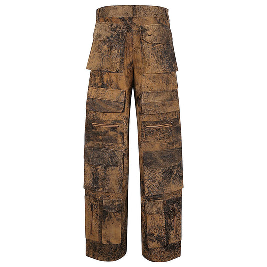 FERMAS.CLUB Trousers Brown CARGOPANTSSTONEBROWN
