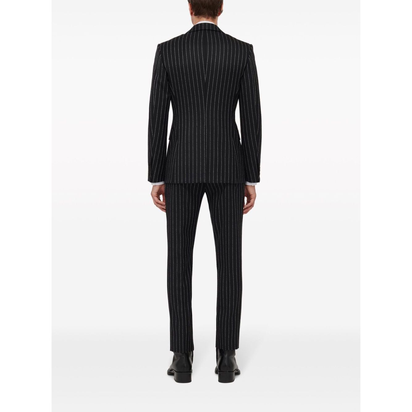 Alexander McQueen pinstriped single-breasted blazer Jackets