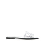 Alexander McQueen Slide sandals with embossed logo Sandals