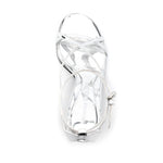Alexander McQueen Twisted Armadillo 95mm patent sandals Sandals