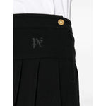 Palm Angels Skirts Black PWCC070S24FAB0011010