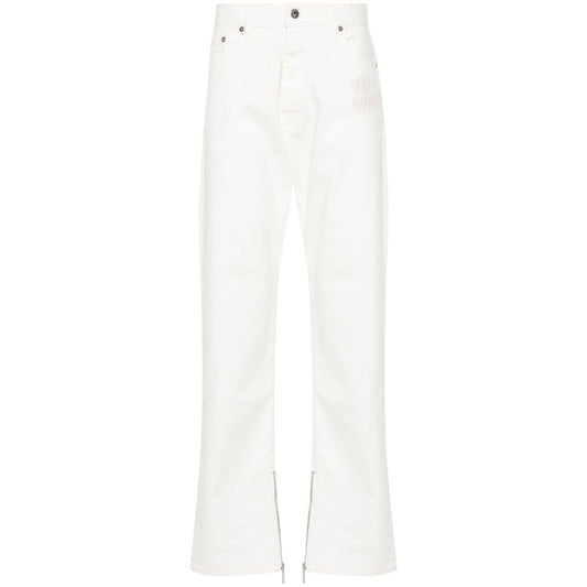 Off White 90's Logo Skate straight-leg jeans OMYA177S24DEN0010202