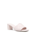 Alexander McQueen 60mm Seal Motif Mules Sandals