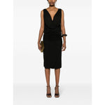 Saint Laurent V-necked mini dress 779418Y096Q1000