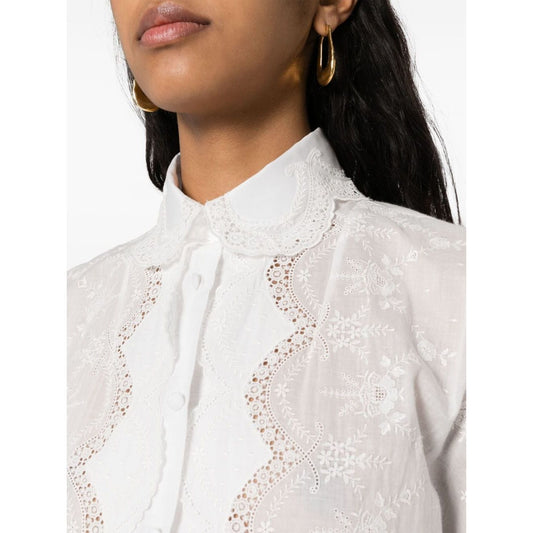 Ermanno Scervino Embroidered shirt dress D442Q339HBY14800