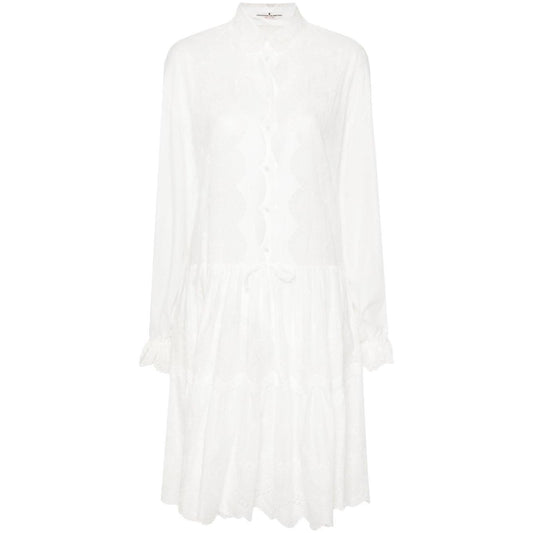 Ermanno Scervino Embroidered shirt dress D442Q339HBY14800