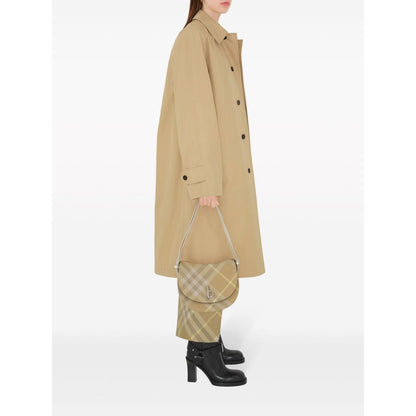 Burberry check-print tailored wool trousers