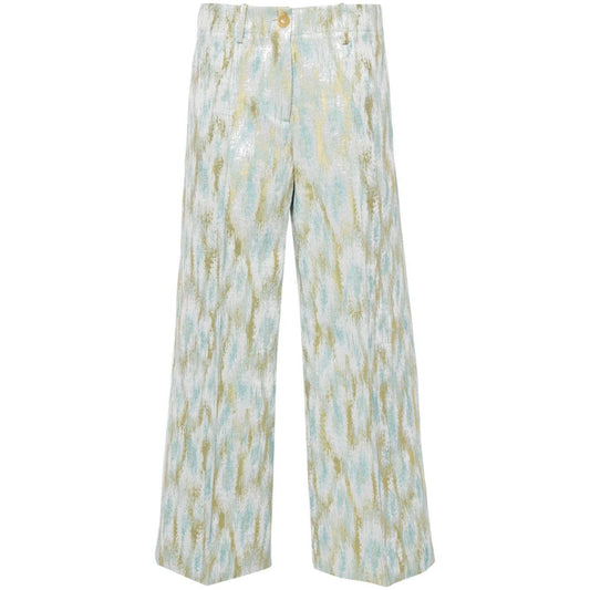 Erika Cavallini Semi-Couture Trousers MultiColour P4SQ02MXLAG