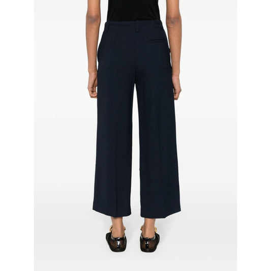 Erika Cavallini Semi-Couture Trousers Blue P4SR03K69