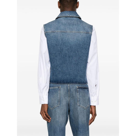 Givenchy Sweaters Blue BM01795Y99415