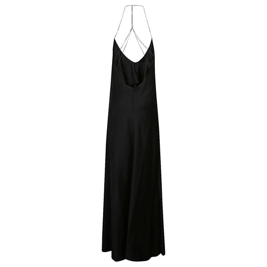 THE NINA STUDIO Dresses Black PEITHOSATINBLACK