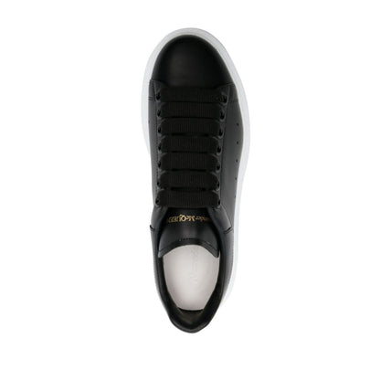 Alexander McQueen Black Leather Sneakers