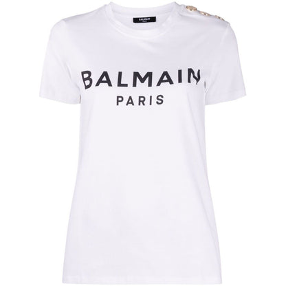Balmain T-shirt with Balmain Paris print