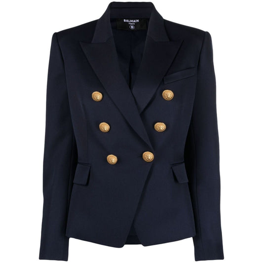 Balmain Double-breasted wool blazer