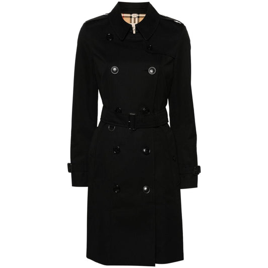 Burberry gabardine-weave trench coat 8079402A1189