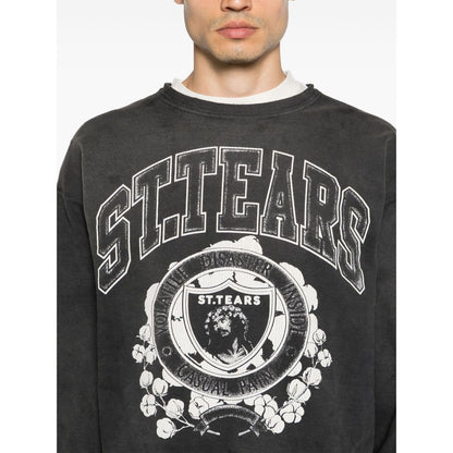 SAINT MXXXXXX Sweaters Black Topwear