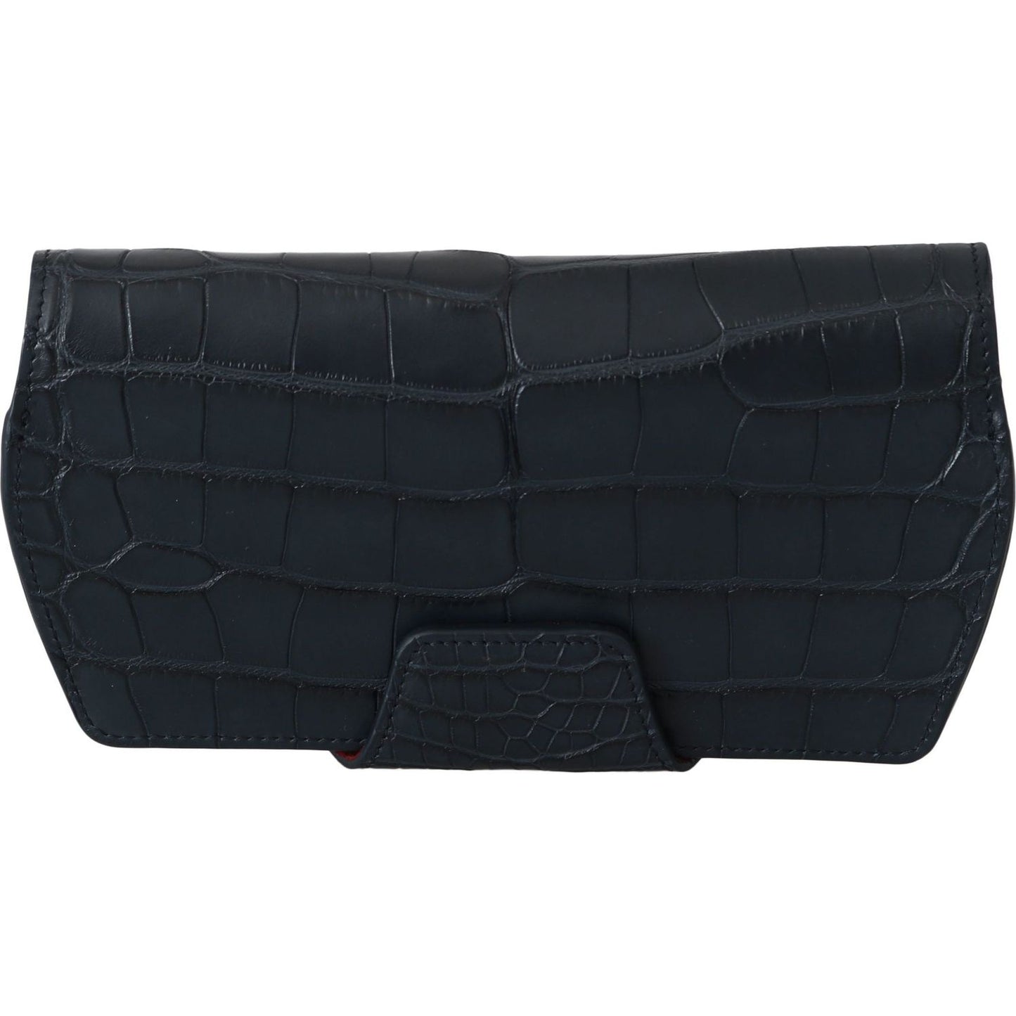 Dolce & Gabbana Blue Crocodile Eyewear Sunglasses Case Cover Pouch