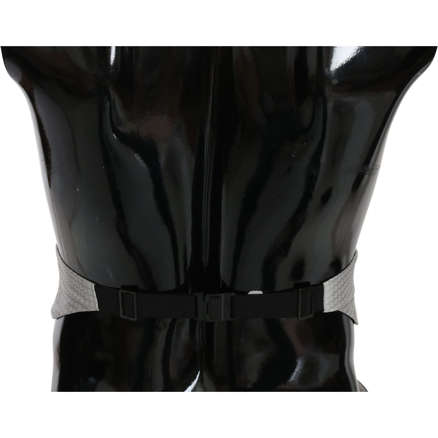 حزام من الحرير الرمادي الأنيق من دولتشي آند غابانا