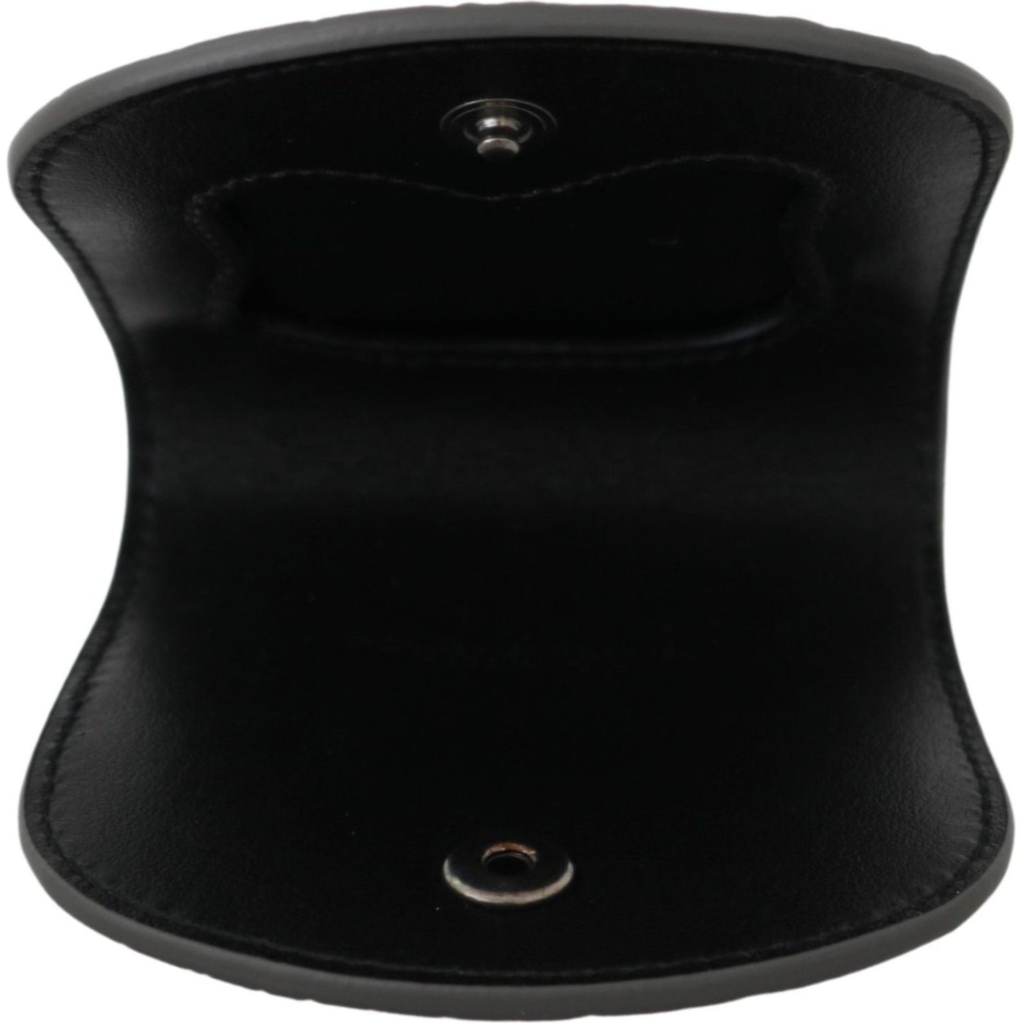 Dolce & Gabbana Gray Exotic Skin Condom Case Holder Pocket Wallet VAS9358