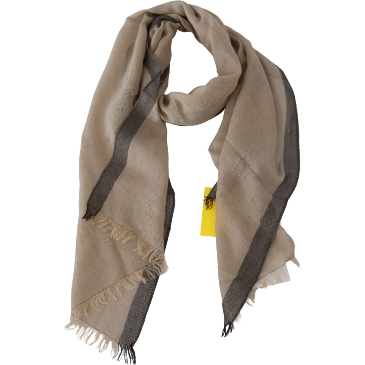 Costume National Beige Women Cotton Shawl  Scarf