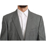 Dolce & Gabbana Gray Slim Fit Formal MARTINI Blazer KOS1713-54
