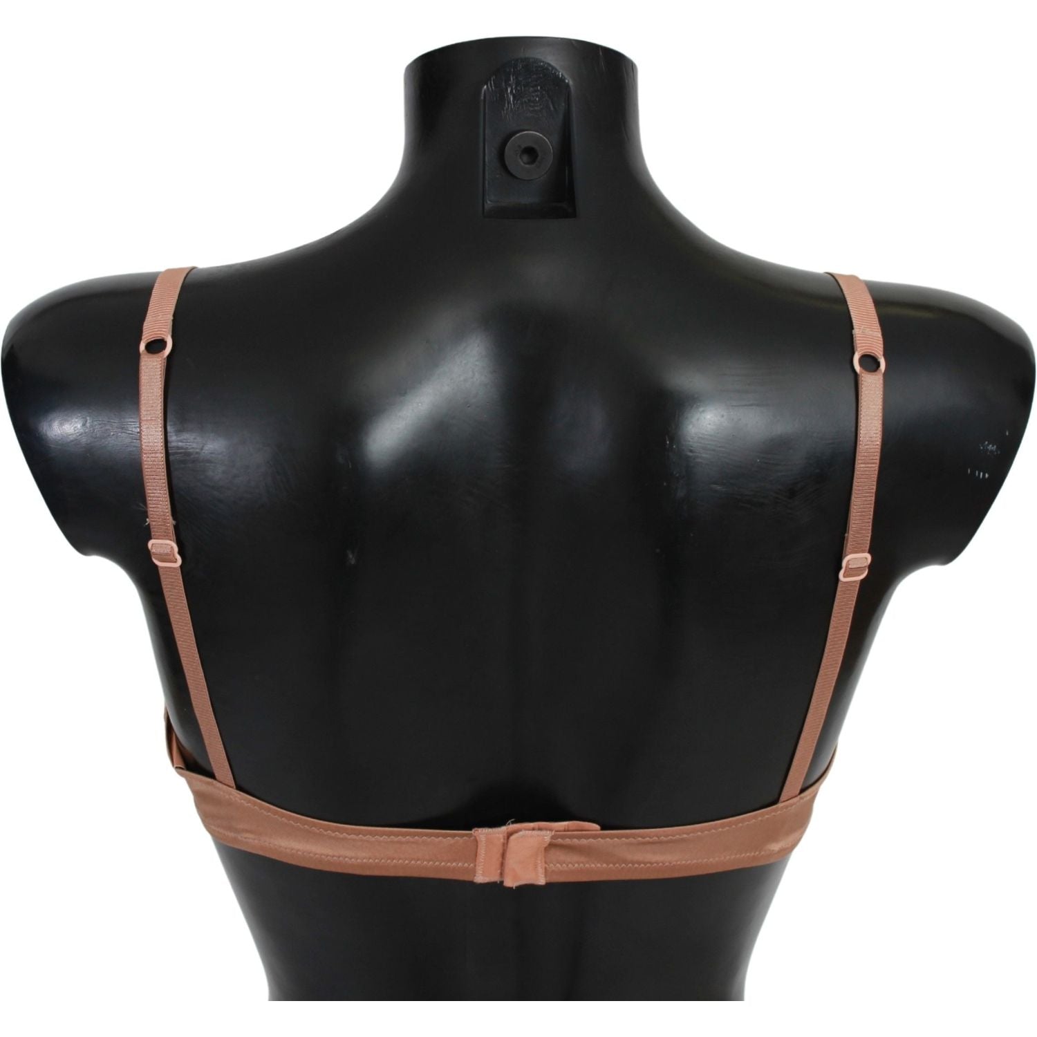 Ermanno Scervino Nude Lace Push Up Silk Underwear