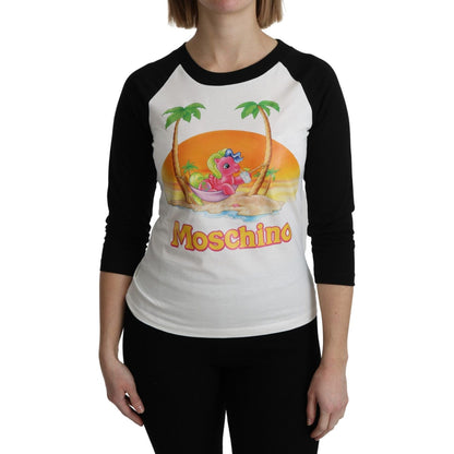 Moschino White Cotton T-shirt My Little Pony Top Tshirt
