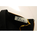 FILOS Black Bronze Silk Sleeveless Above Sheath Dress GSS10135-1