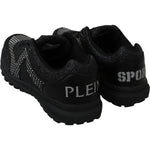 Philipp Plein Black Running Jasmines Sneakers Shoes LA7170-36