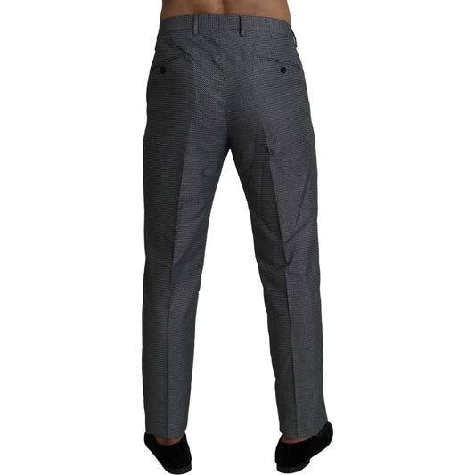 Dolce & Gabbana Gray Formal Dress Trouser Slim Fit Pants PAN71399-54