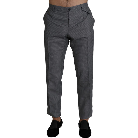 Dolce & Gabbana Gray Formal Dress Trouser Slim Fit Pants PAN71399-54