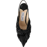 Jimmy Choo Elegant Black Leather Pointed Toe Pumps 191714967243