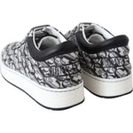 Jimmy Choo Glittering Slip-On Sneakers - Silver and Black 192954927004