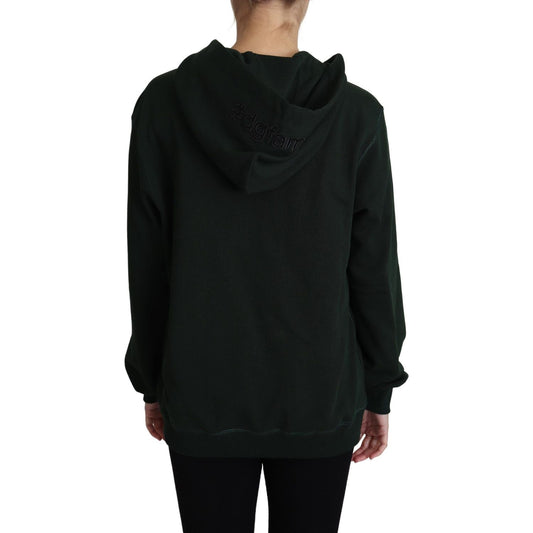 Dolce & Gabbana Dark Green Crown Embroidery Hoodie TSH5799-38