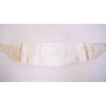 Dolce & Gabbana White Waist Tuxedo Smoking Belt Cummerbund