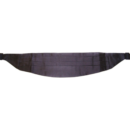 Dolce & Gabbana Black Waist Smoking Tuxedo Cummerbund Belt NOC10448-46