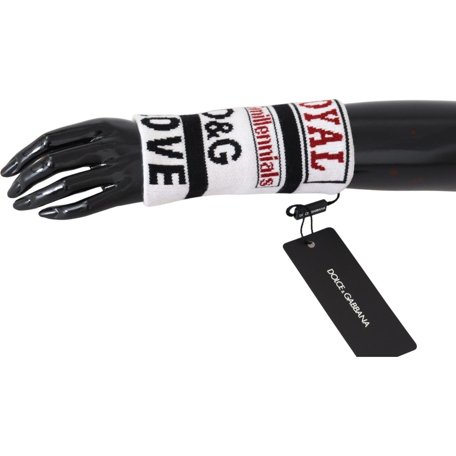 سوار المعصم متعدد الألوان من الصوف البكر من دولتشي آند غابانا