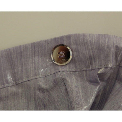 Licia Florio Purple Viscose Above-Knee Wrap Skirt