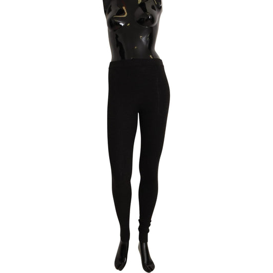 Dolce & Gabbana Gray Cashmere Tights Stocking Pantyhose Socks SCS1119 -38