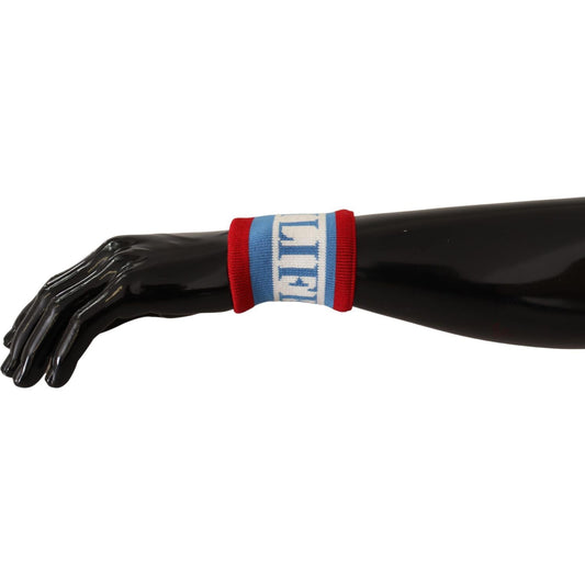 Dolce & Gabbana Multicolor King Of My Life Cashmere Wristband LB3044
