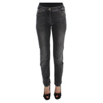 Ermanno Scervino Gray Wash Cotton Blend Stretch Jeans Pants SIG30287- 31