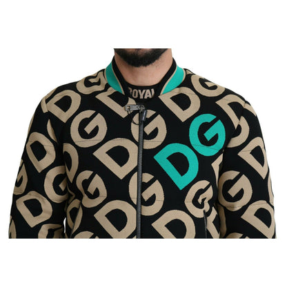 Dolce & Gabbana Multicolor DGMILLENNIALS Logo Print Jacket